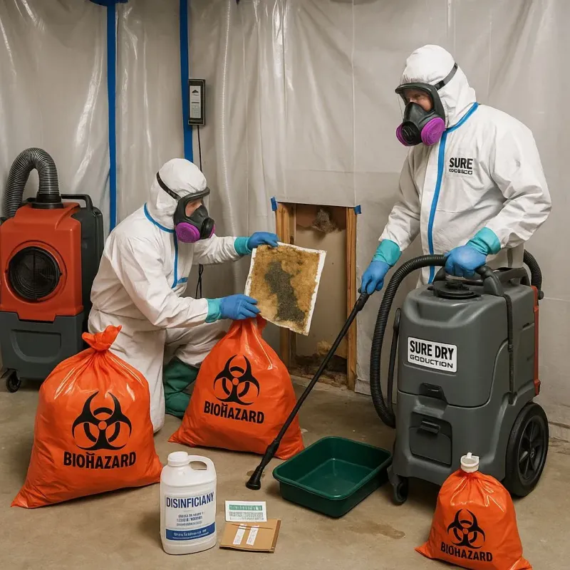 Contaminated Water Handling Protocols process in Brightwaters, NY