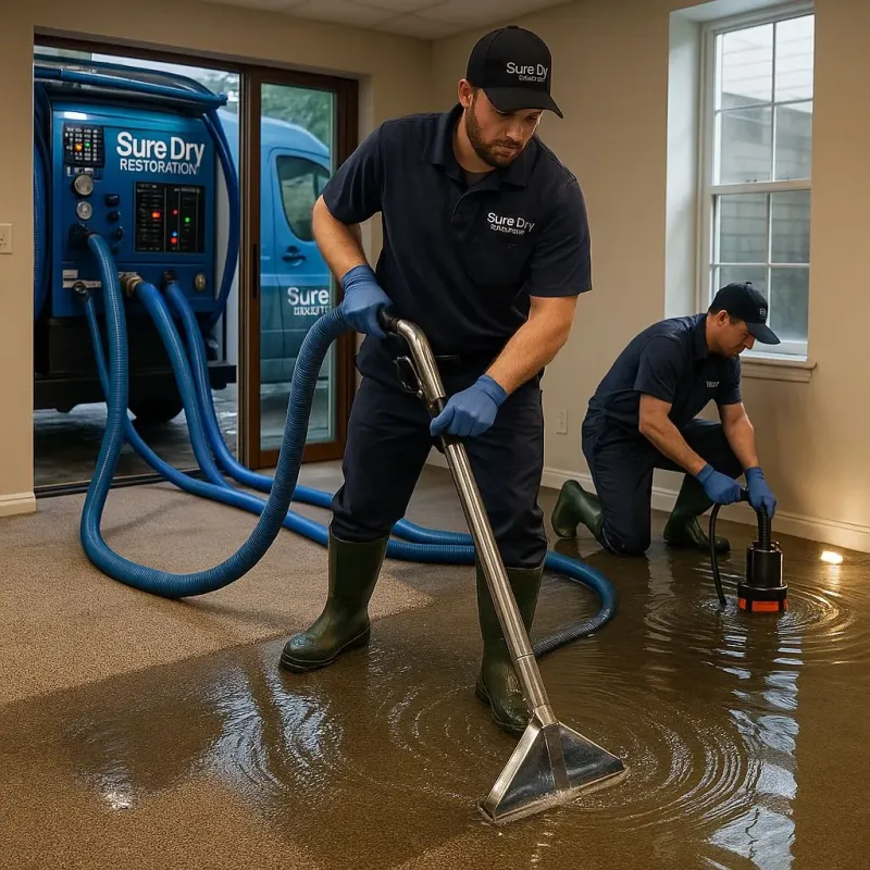 Water Extraction and Removal process in Brightwaters, NY
